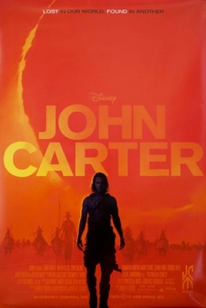 John Carter (2012) poster