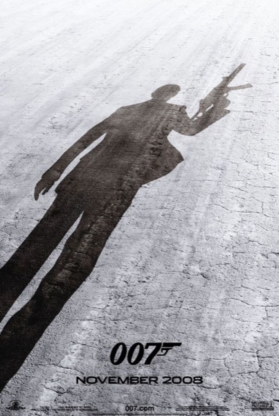 Quantum of Solace (2008) poster